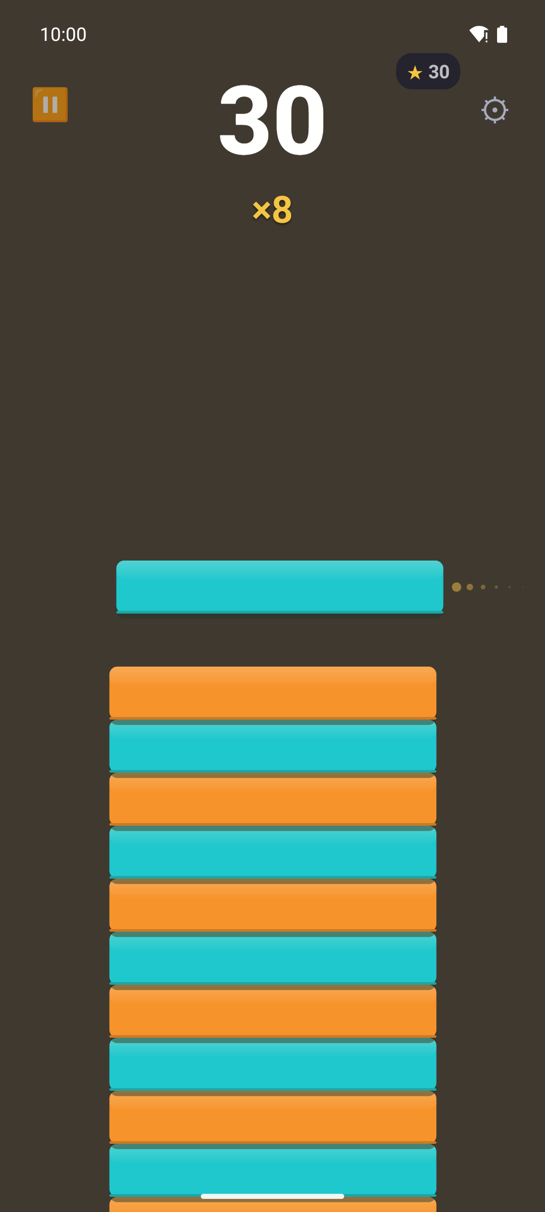 Perfect Stack 30-block progression